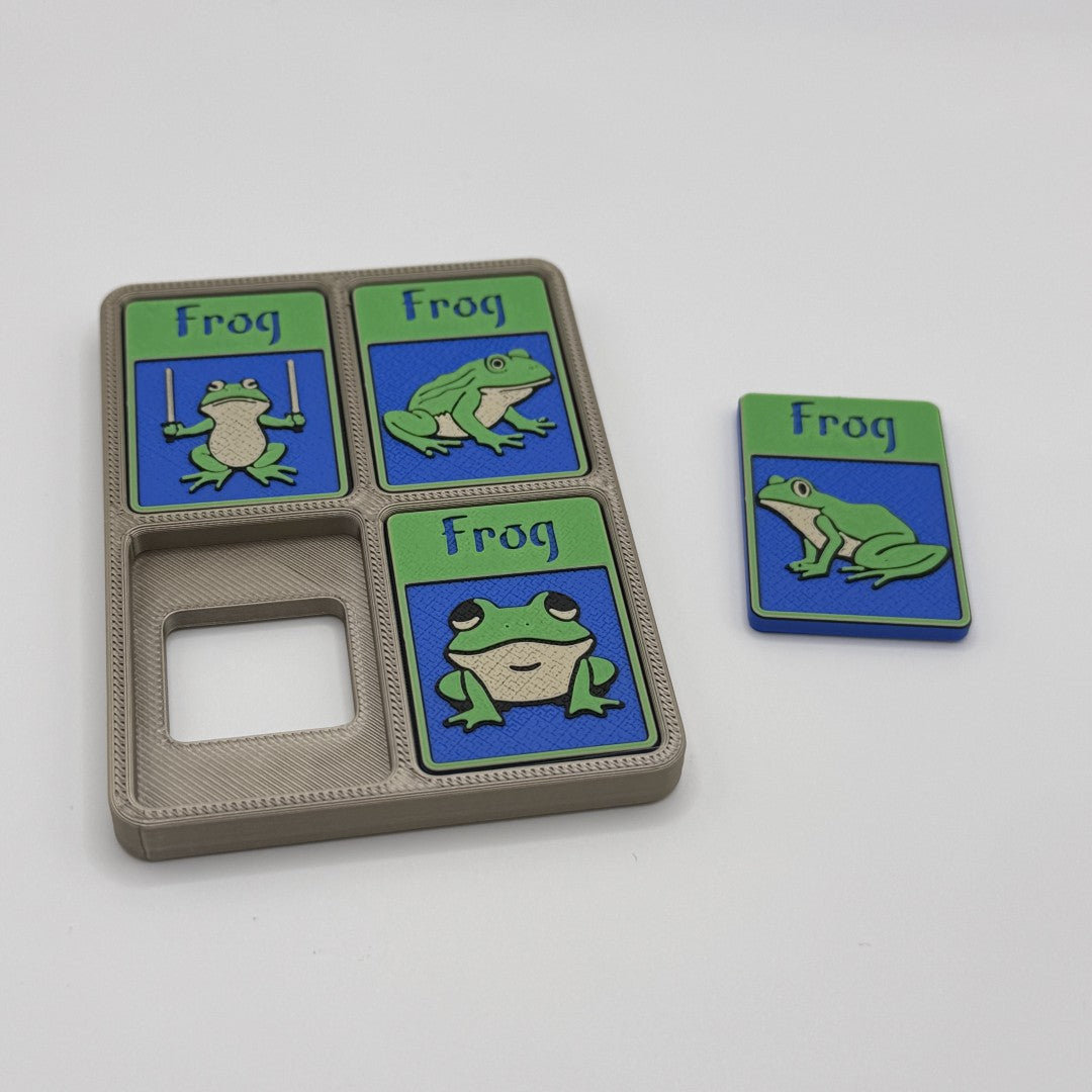 Frog Token (warrior - vibrant)