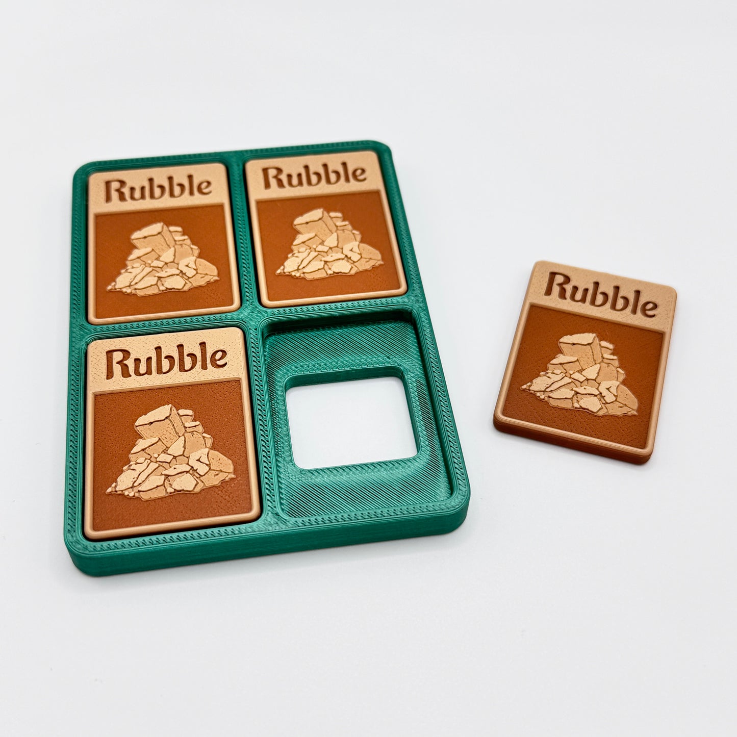 Rubble Token (brown & tan)