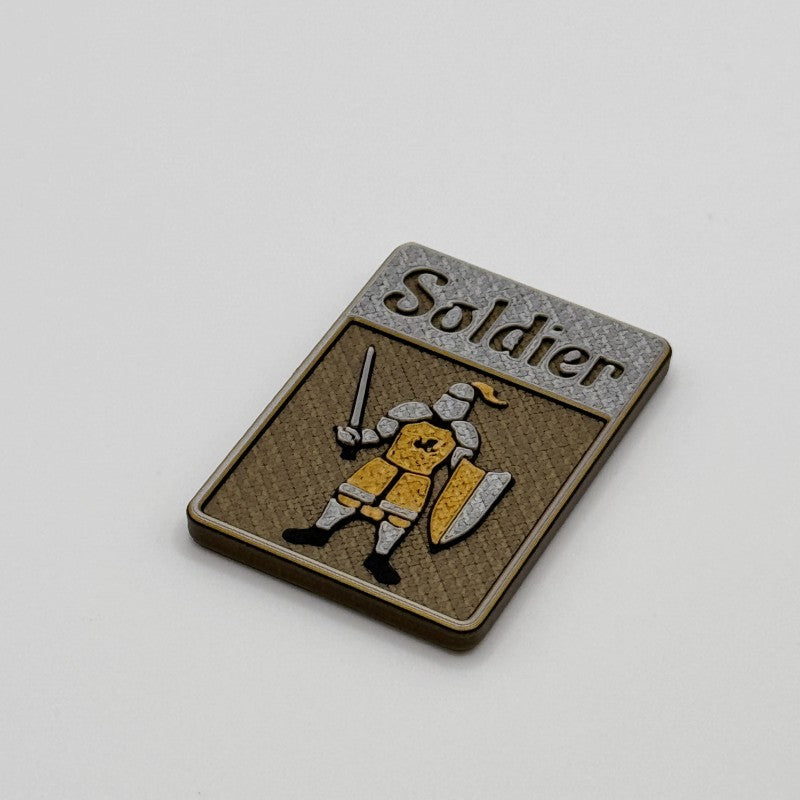 Soldier w/ Sword Token (gold)