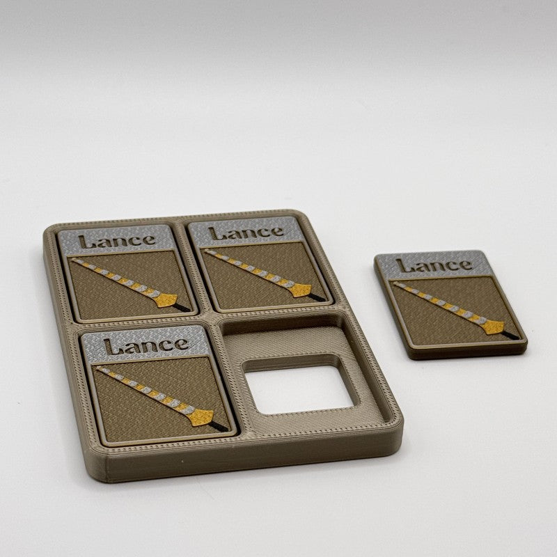 Lance Token (silver gold)