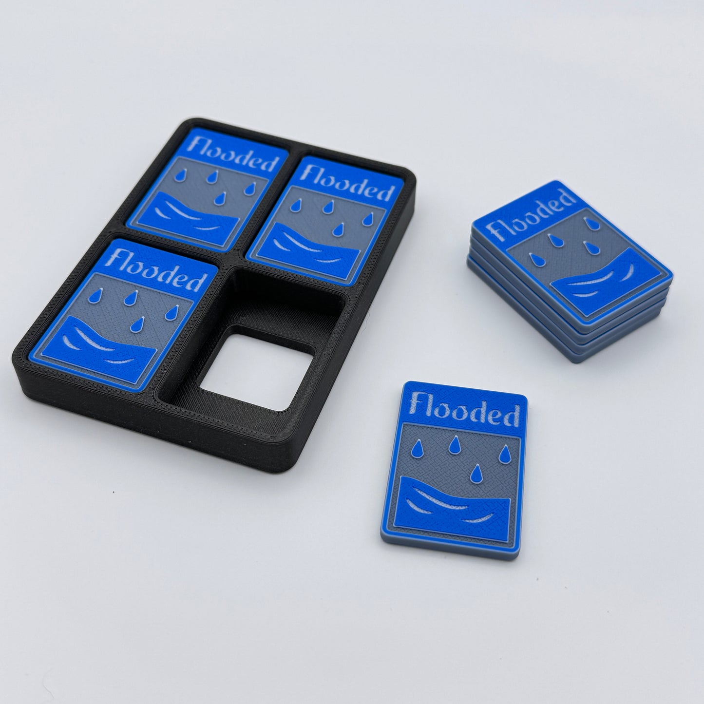 Flooded Token - Blue