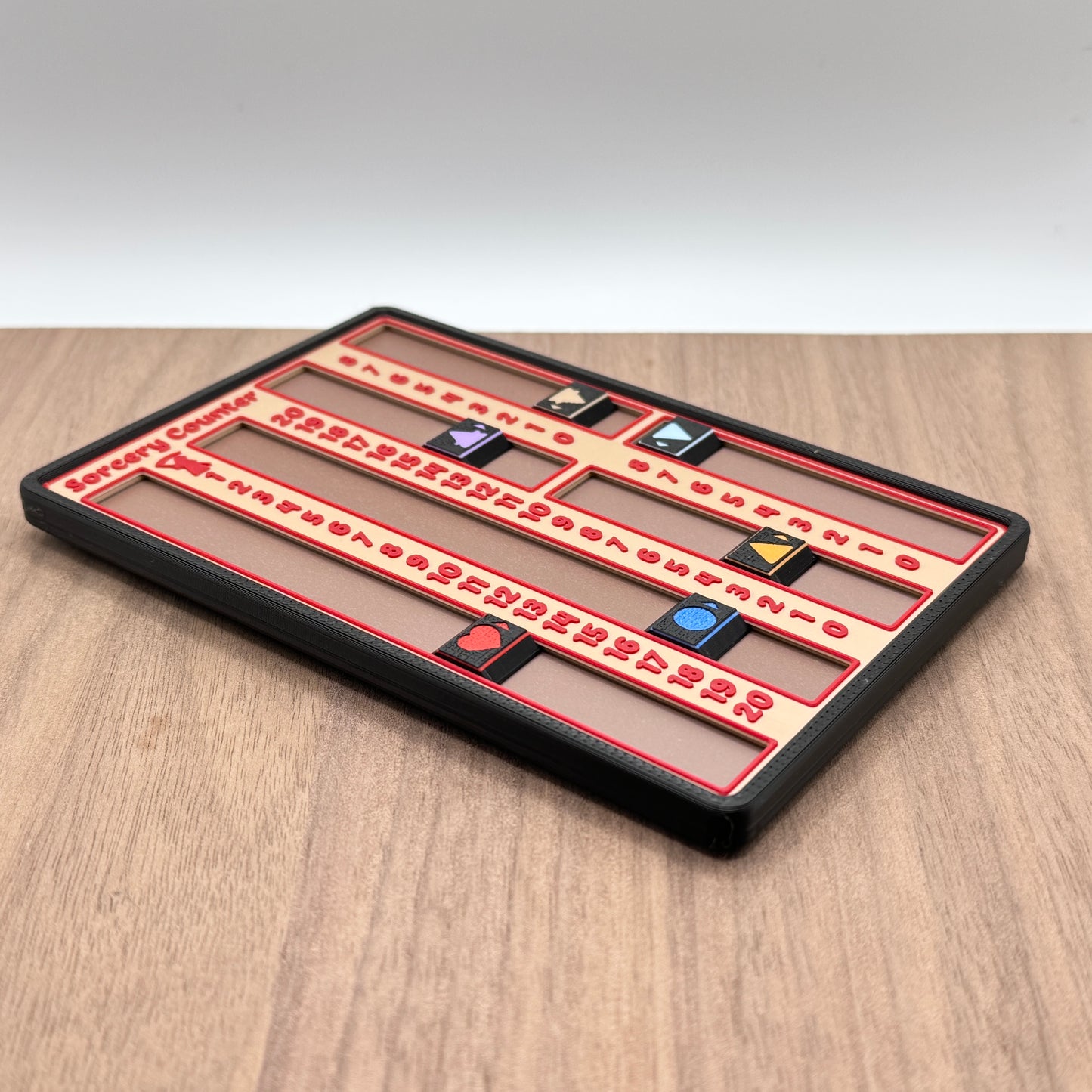 Sorcery Counter - Brown Tan Red