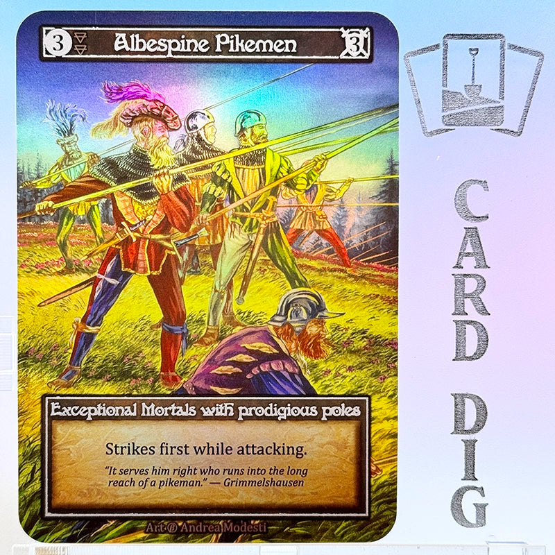 Albespine Pikemen - Foil (β Exc)