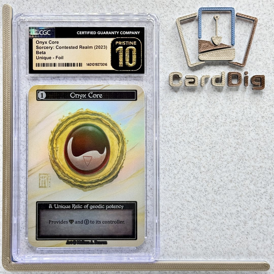 Onyx Core (β Unq) CGC Graded Pristine 10