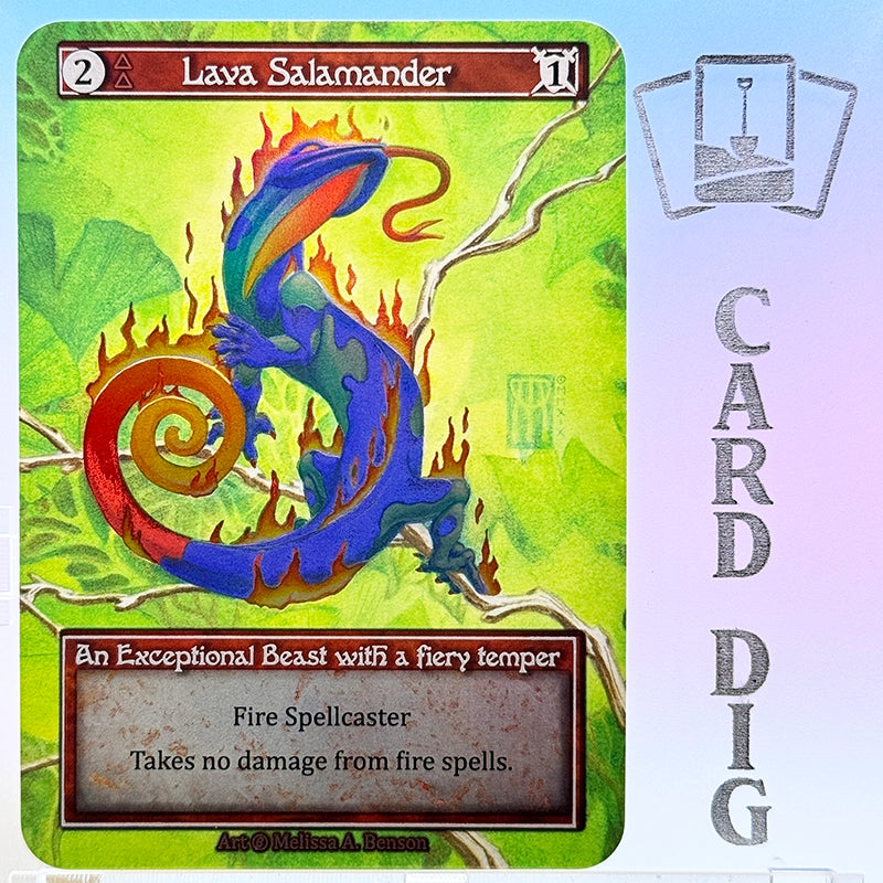 Lava Salamander - Foil (β Exc)