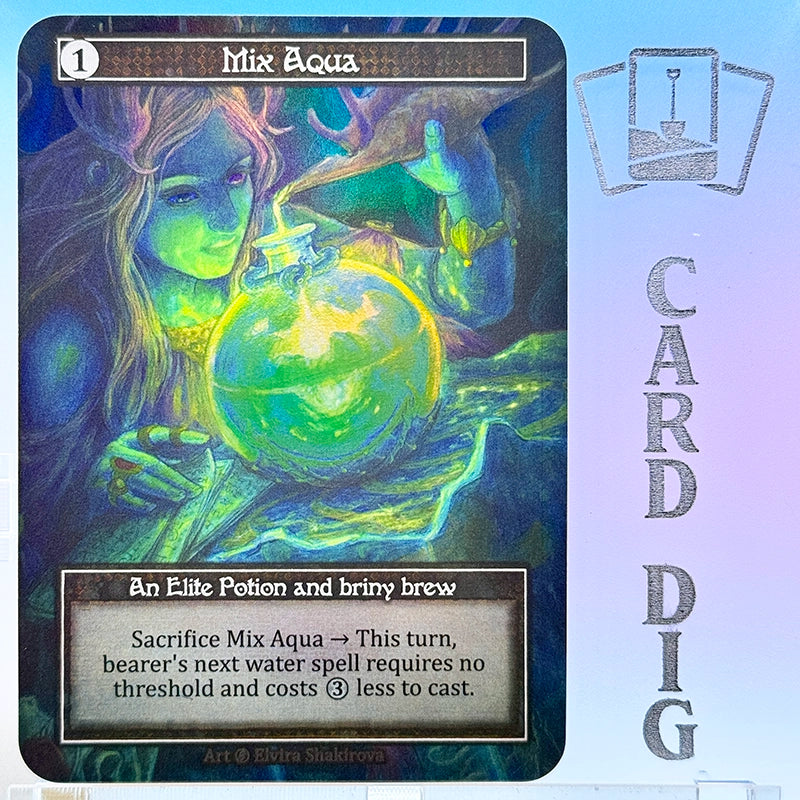 Mix Aqua - Foil (β Elite)