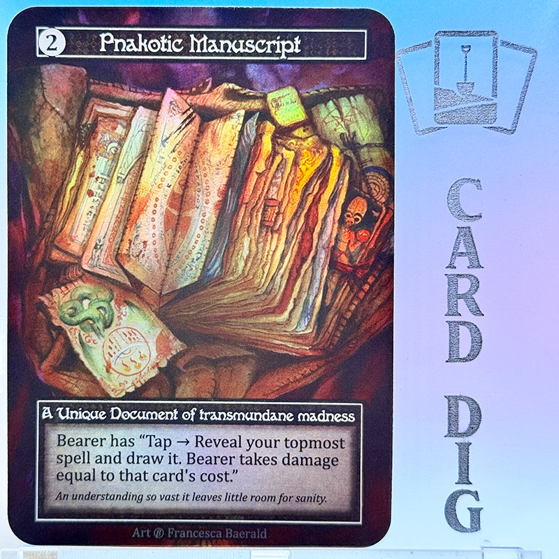 Pnakotic Manuscripts - Foil (β Unq)