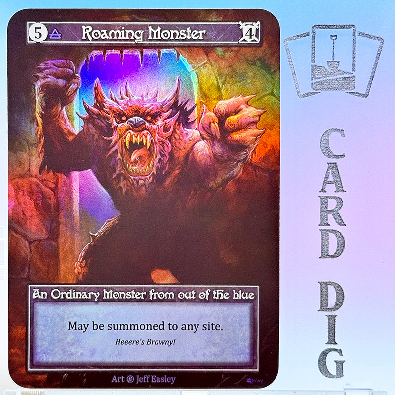 Roaming Monster - Foil (β Ord)