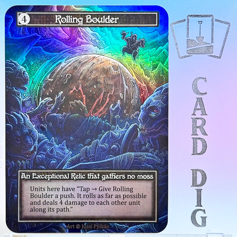 Rolling Boulder - Foil (β Exc)