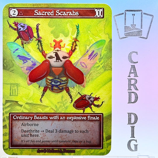 Sacred Scarabs - Foil (β Ord)