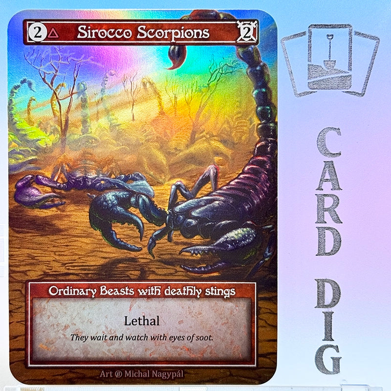 Sirocco Scorpions - Foil (β Ord)