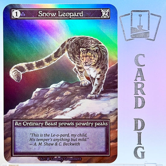 Snow Leopard - Foil (β Ord)