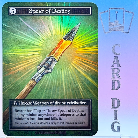 Spear of Destiny - Foil (β Unq)