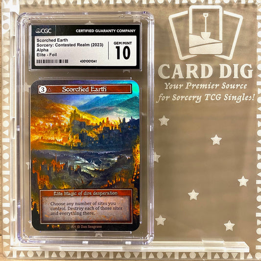 Scorched Earth - Foil Graded