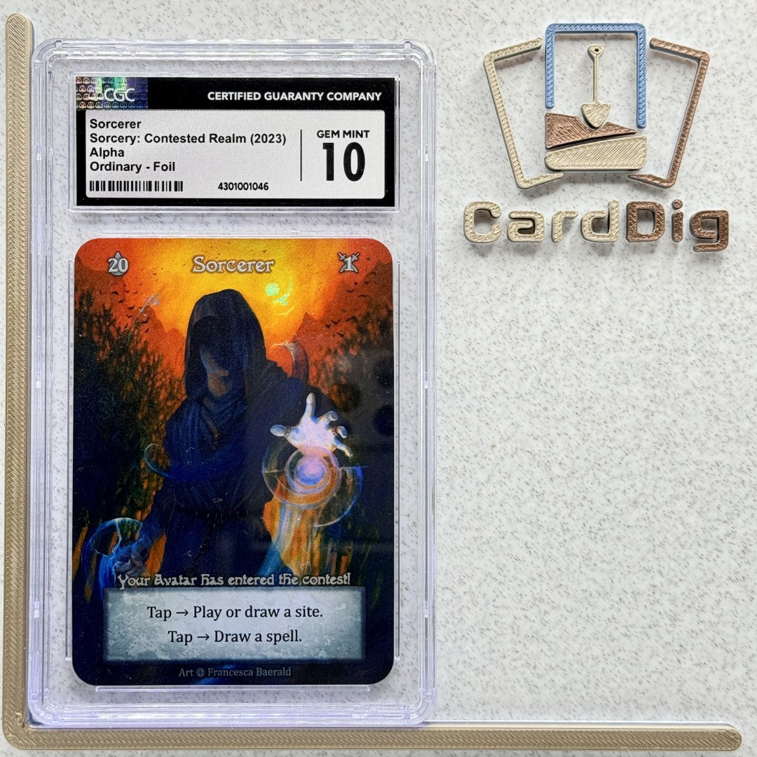 Sorcerer - Foil Graded ( Elite) CardDig LLC Sorcerer - Foil Graded ( Elite) CardDig LLC