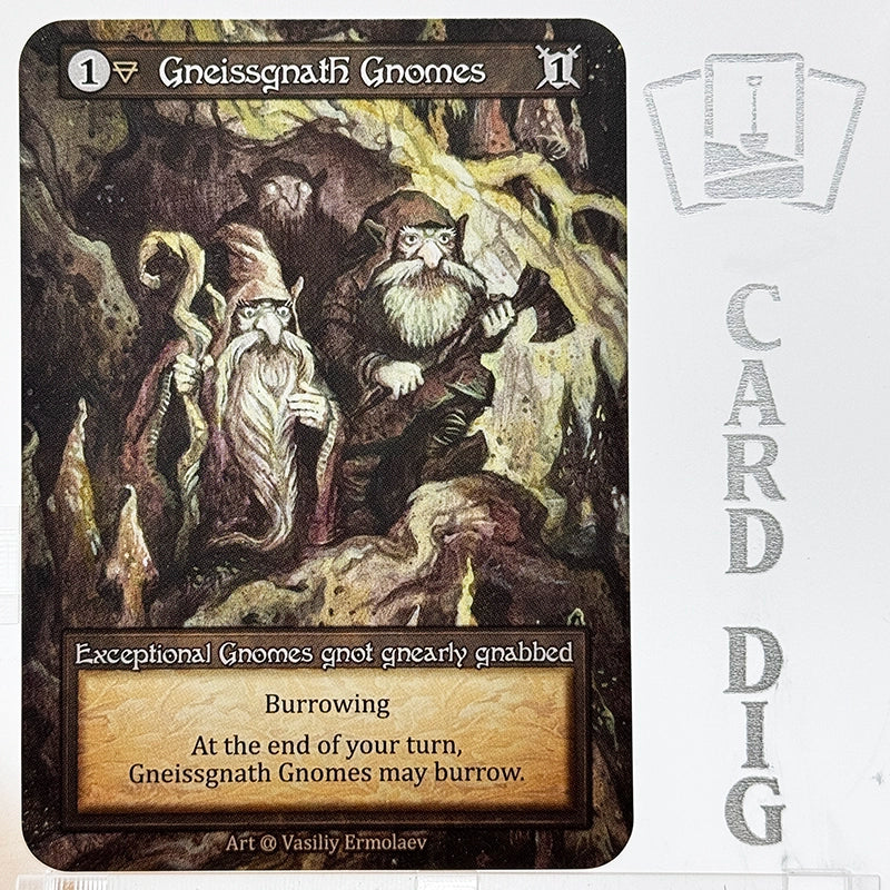 Gneissgnath Gnomes (α Exc)