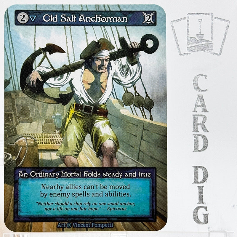 Old Salt Anchorman (α Ord)
