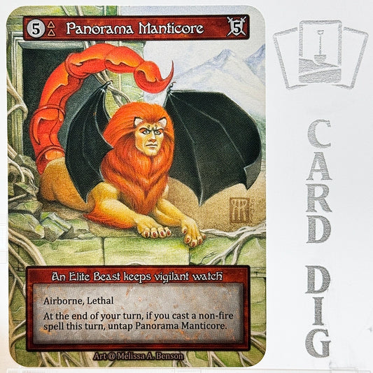 Panorama Manticore (α Elite)