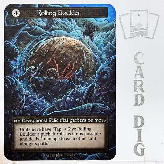 Rolling Boulder (α Exc)