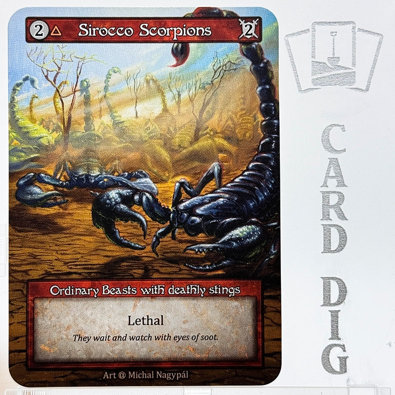 Sirocco Scorpions (α Ord)