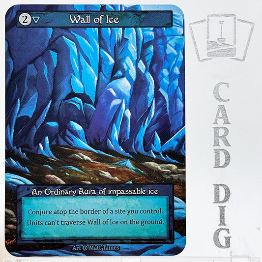 Wall of Ice (α Ord)