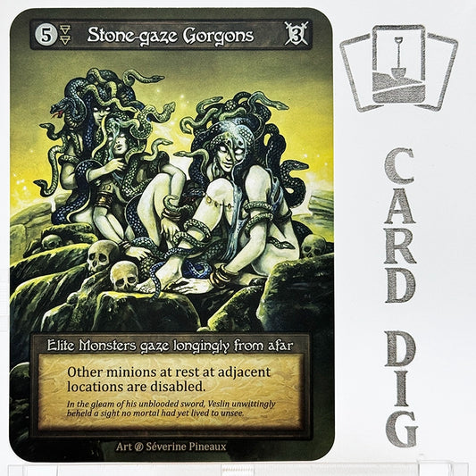Stone-gaze Gorgons (β Elite)