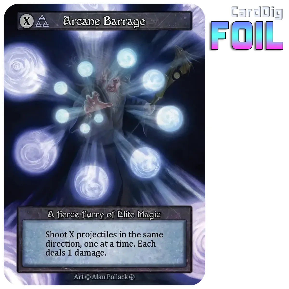 Arcane Barrage - Foil (AL Elite)