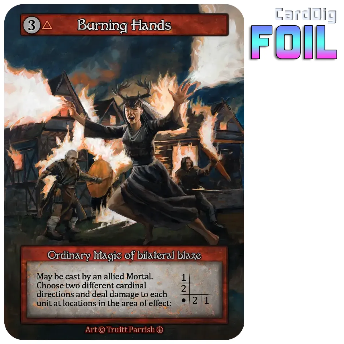 Burning Hands - Foil (AL Ord)