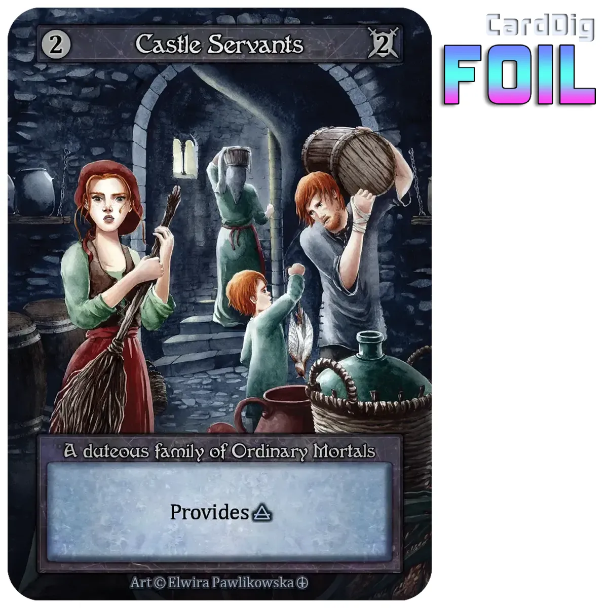 Castle Servants - Foil (AL Ord)