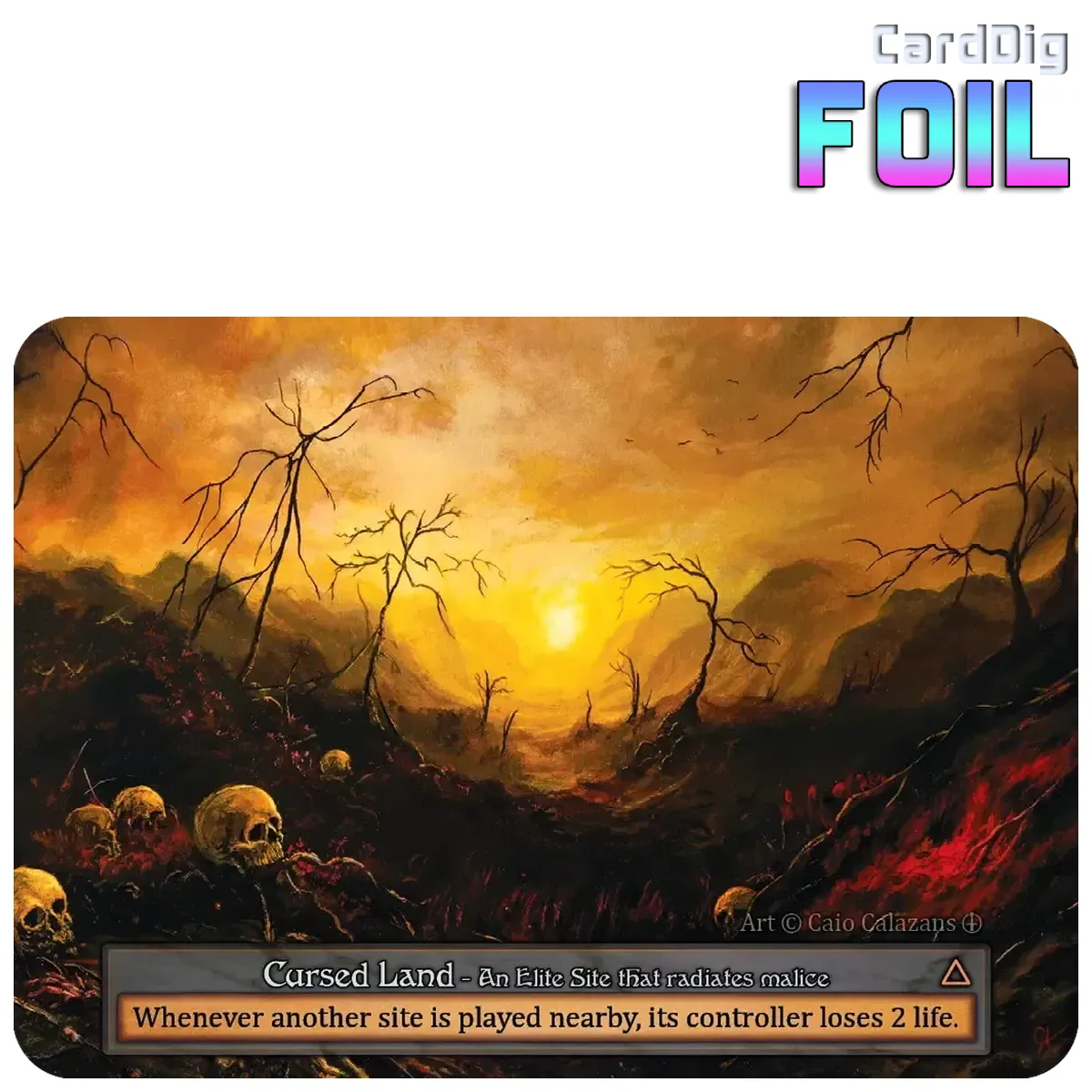 Cursed Land - Foil (AL Elite)