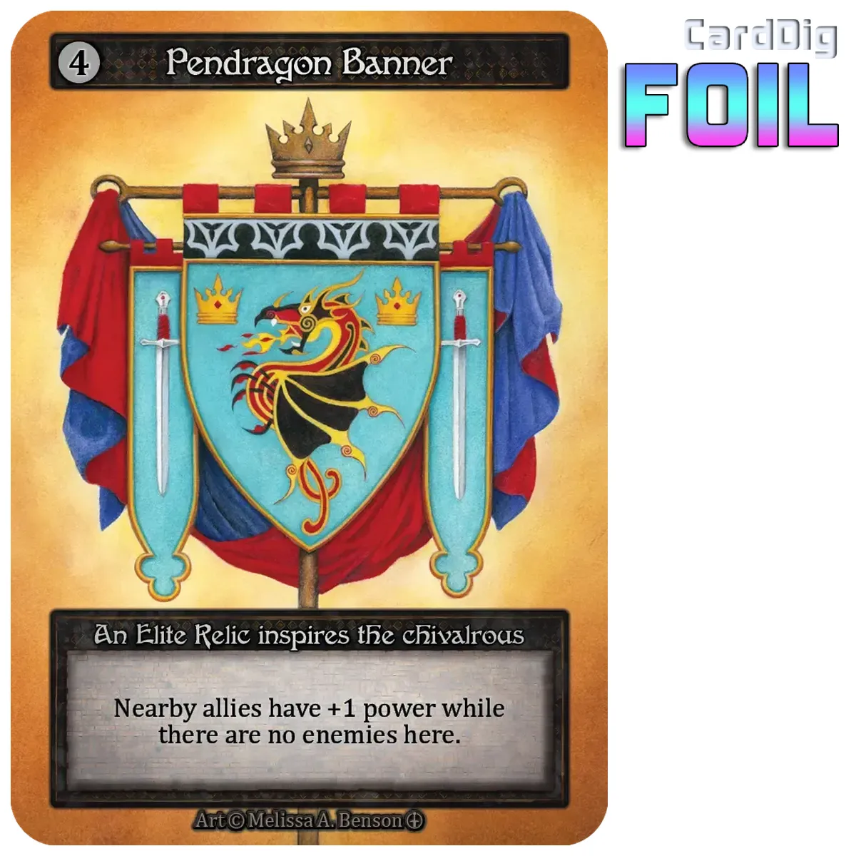 Pendragon Banner - Foil (AL Elite)