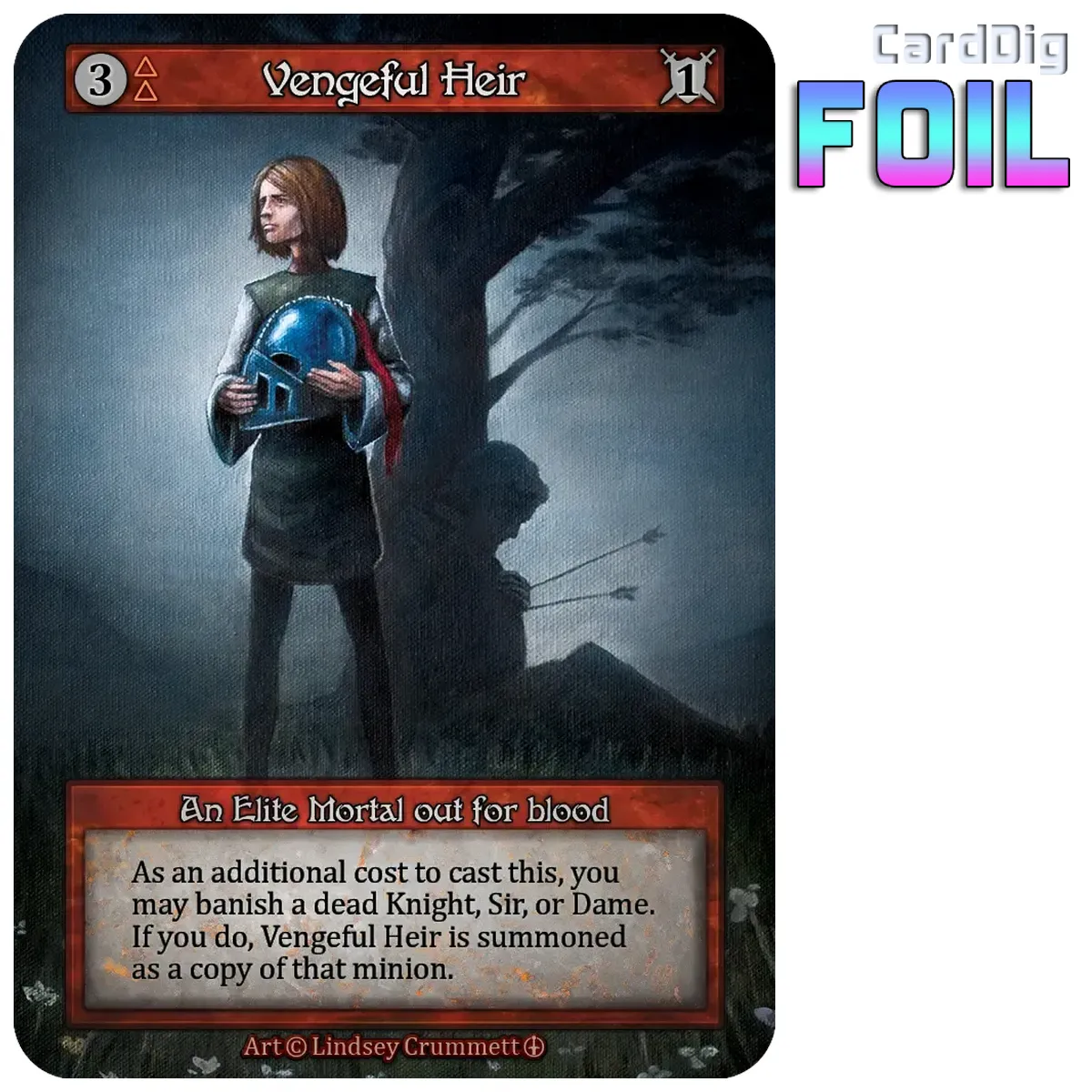 Vengeful Heir - Foil (AL Elite)