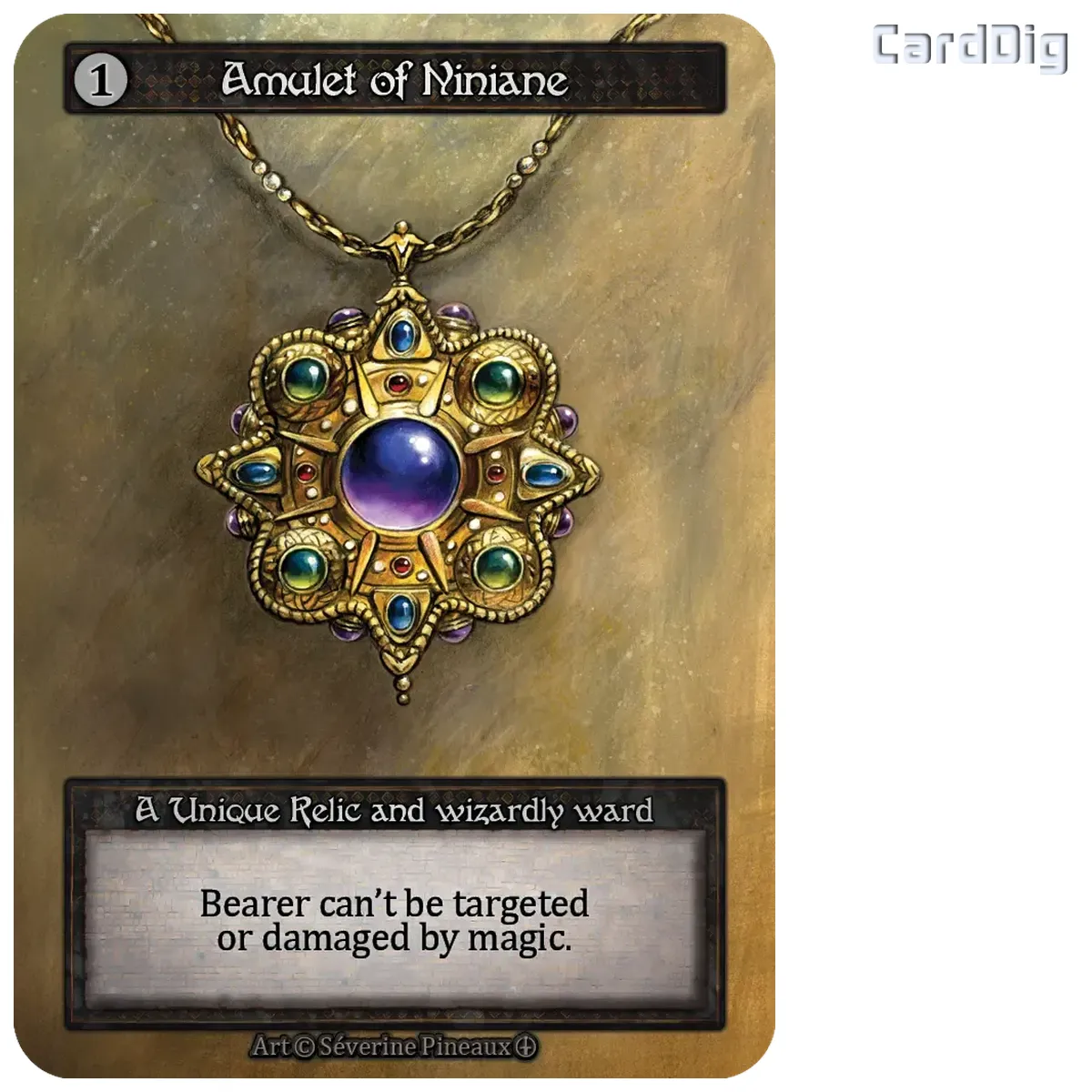 Amulet of Niniane (AL Unq)