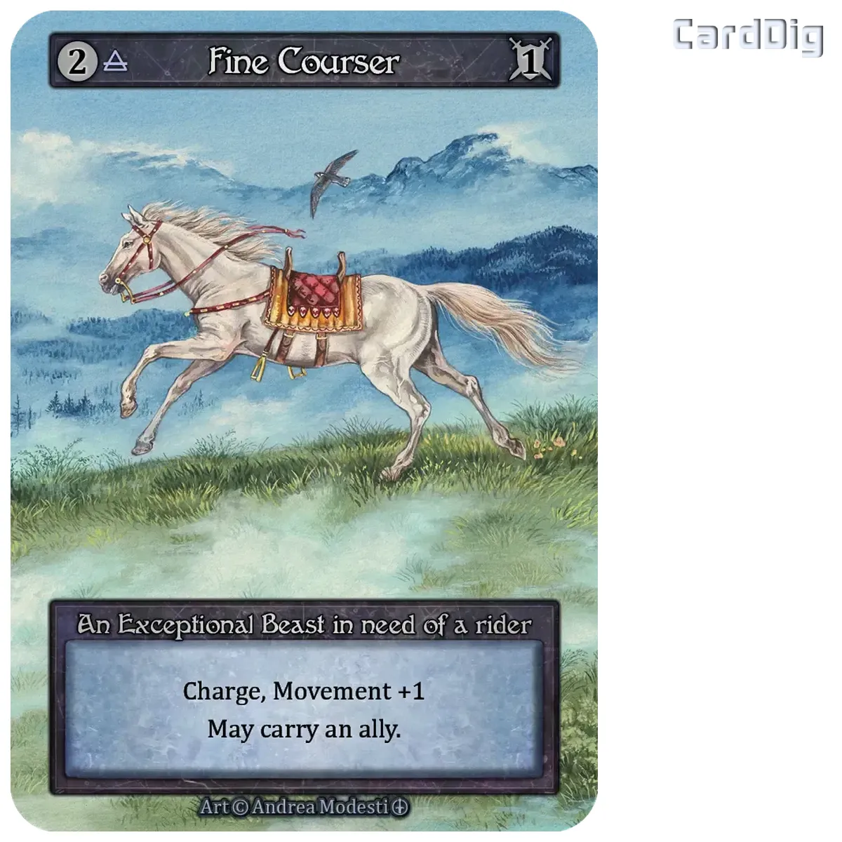 Fine Courser (AL Exc)