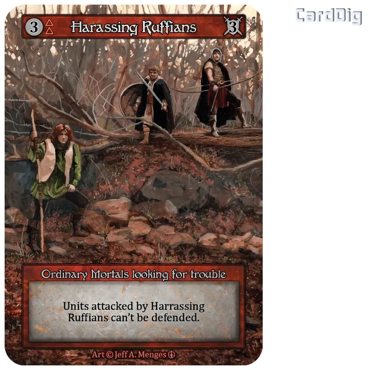 Harassing Ruffians (AL Ord)