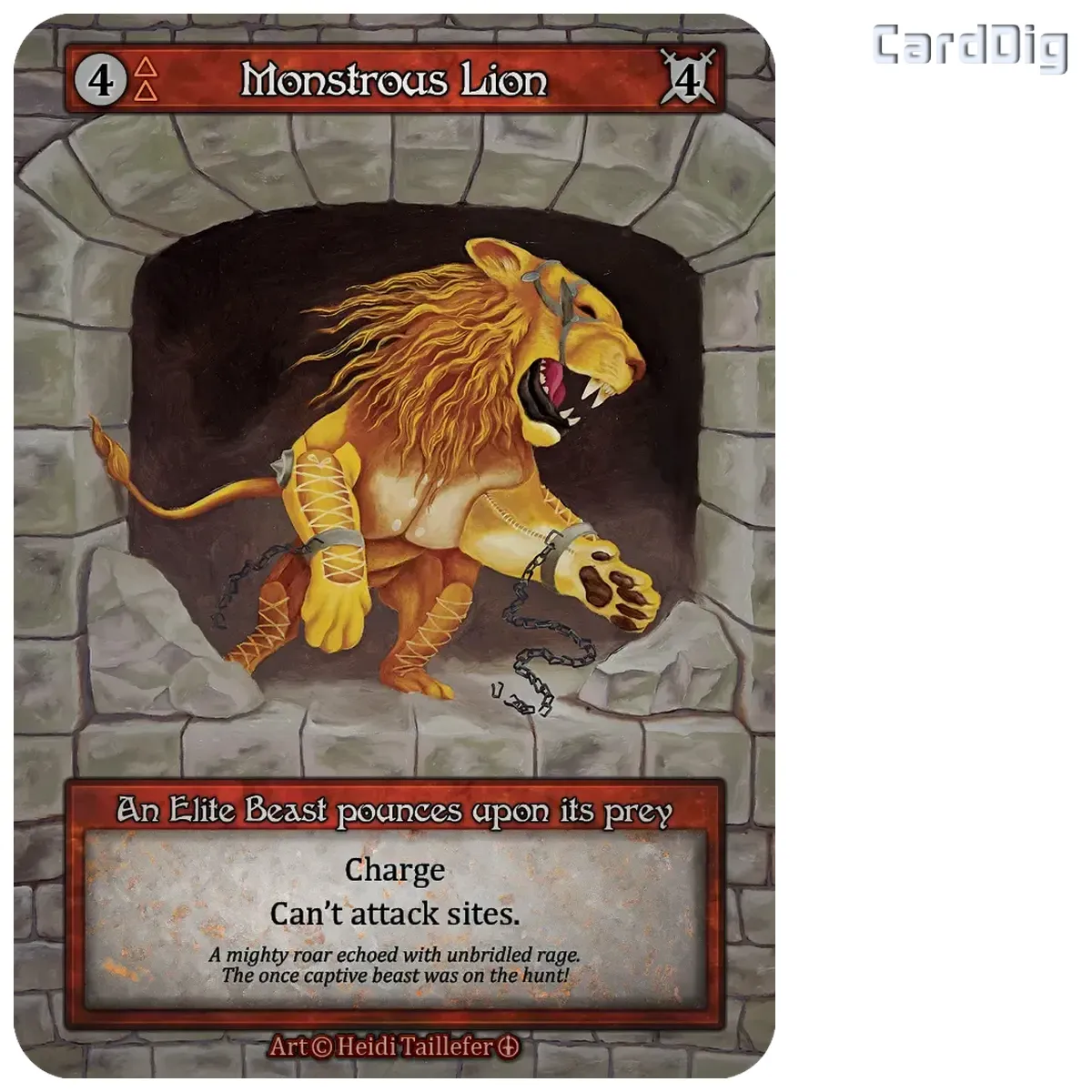 Monstrous Lion (AL Elite)