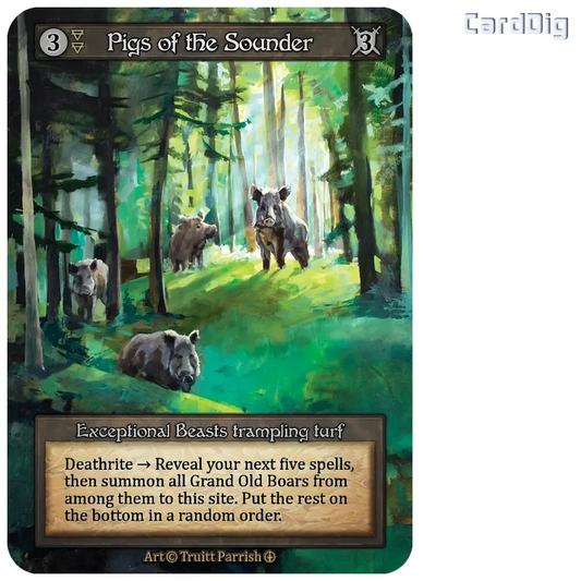 Pigs of the Sounder (AL Exc)