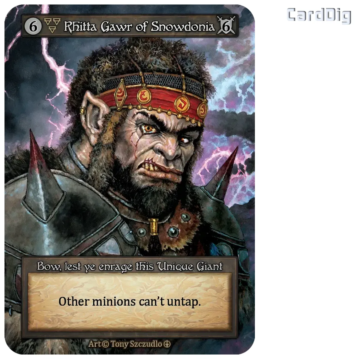 Rhitta Gawr of Snowdonia (AL Unq)