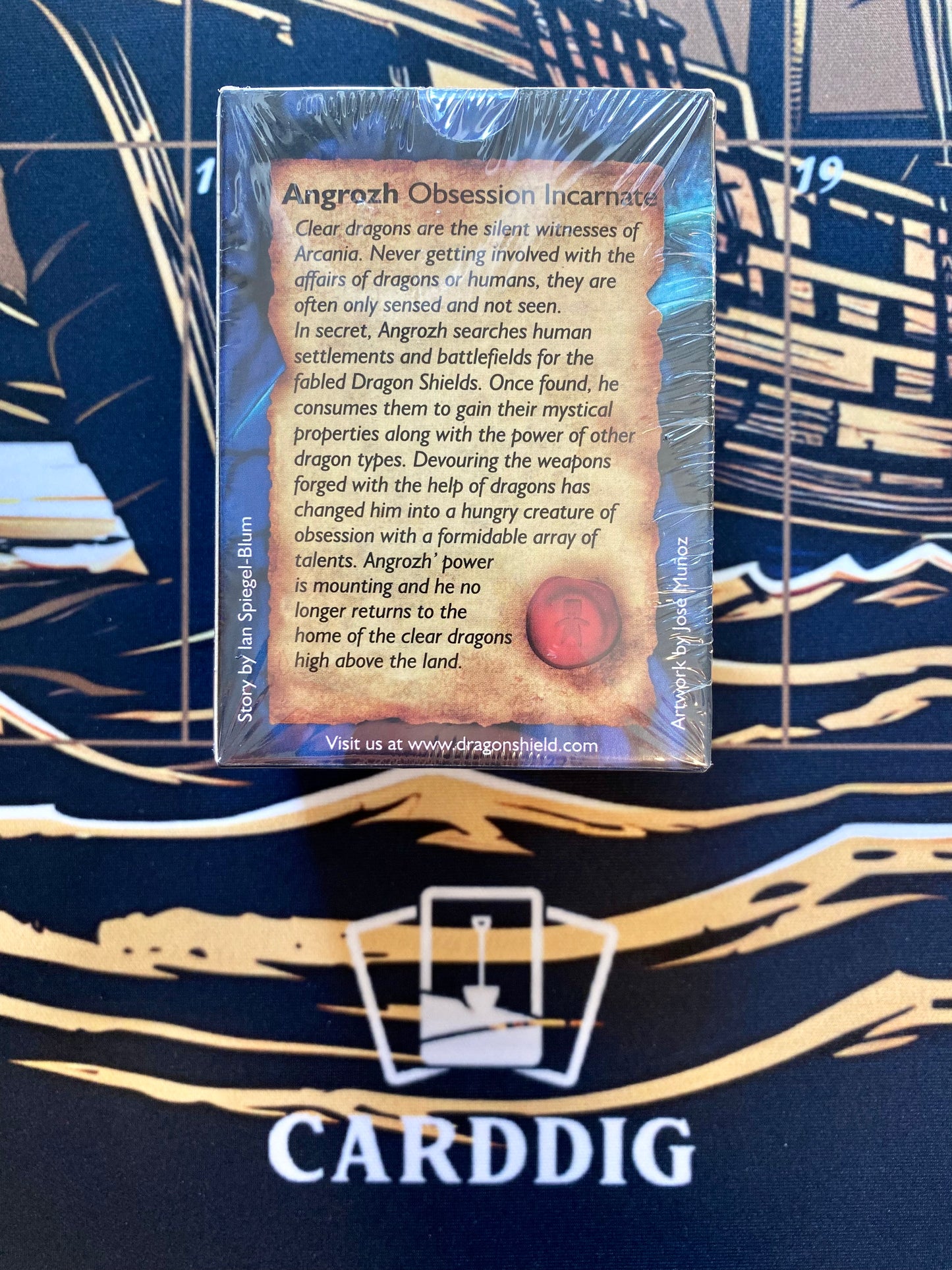 Dragon Shield Clear Matte Standard Size Sleeves