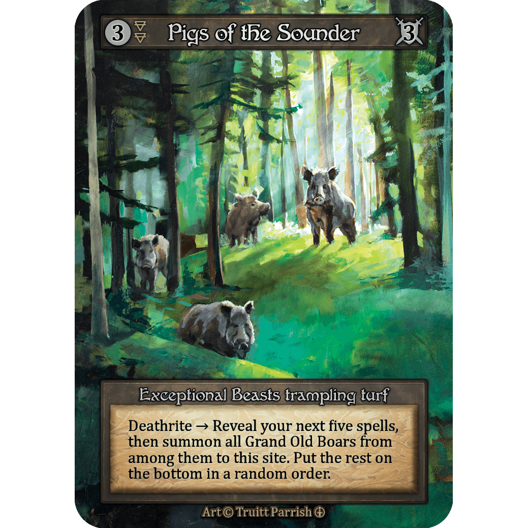 Pigs of the Sounder (AL Exc)