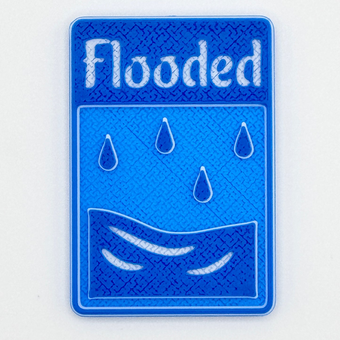 Flooded Token - Blue