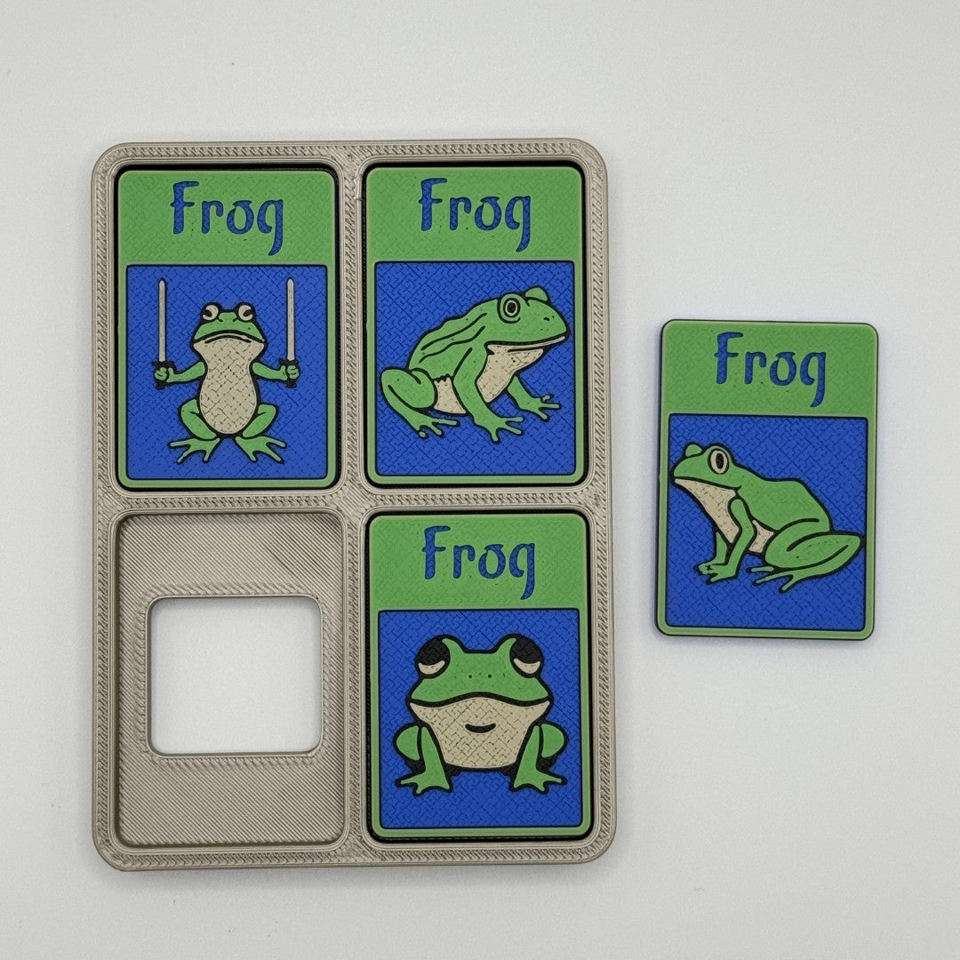 Frog Token (warrior - vibrant)