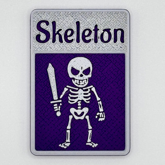 Skeleton Token (Purple)