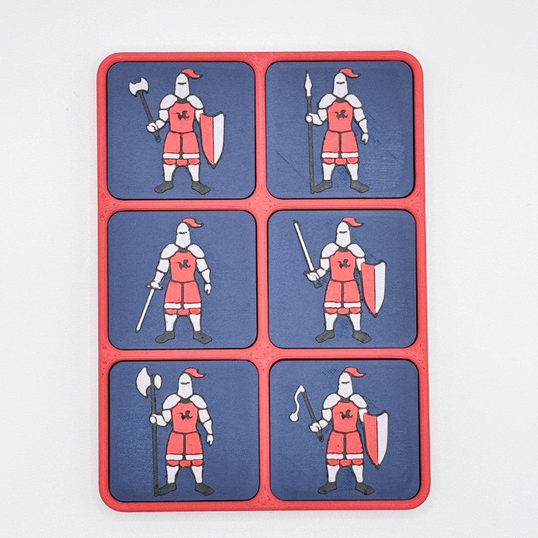 Solder - Magnetic Tokens (red base)