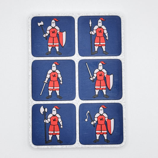 Solder - Magnetic Tokens (white base)