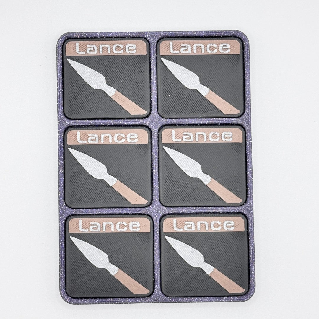 Lance - Magnetic Tokens (purple base)