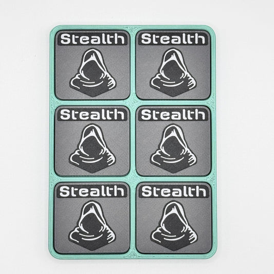 Stealth - Magnetic Tokens (green base)