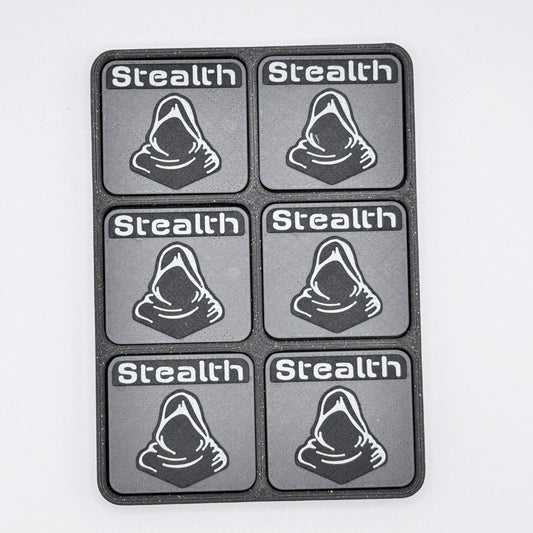 Stealth - Magnetic Tokens (black base)