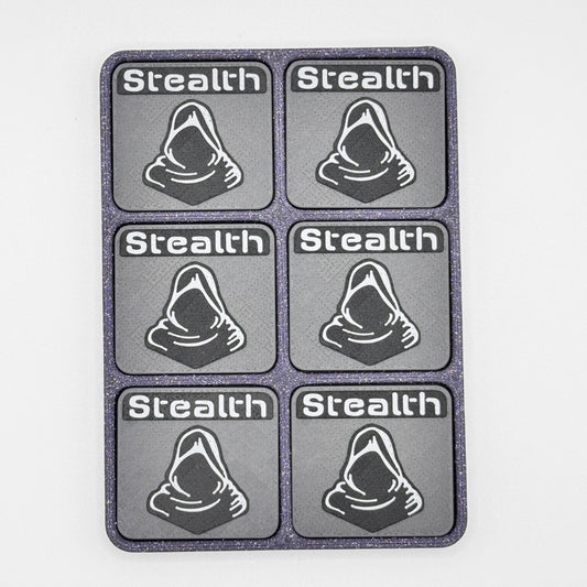 Stealth - Magnetic Tokens (purple base)
