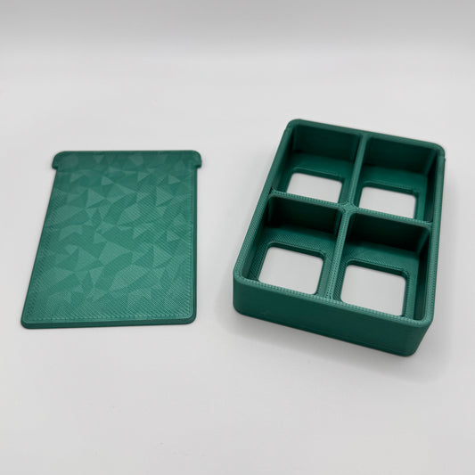 Base w/Sliding Top - Green (up to 16 tokens)